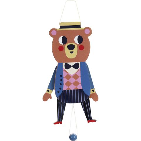 Vilac Hanging movable teddy bear